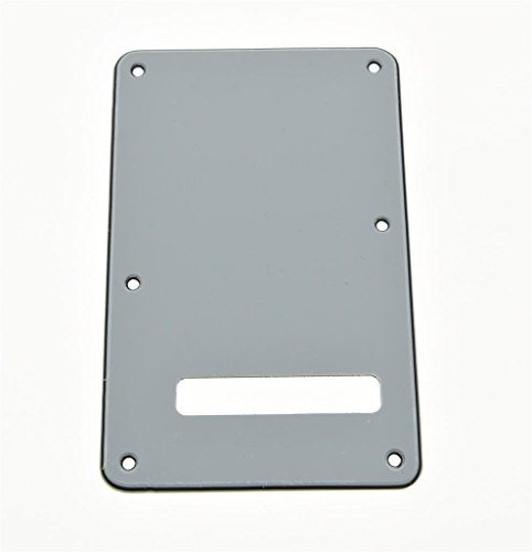 Plaque arrière ST Kaish blanche 3 plis pour remplacer un cache vibrato cassé