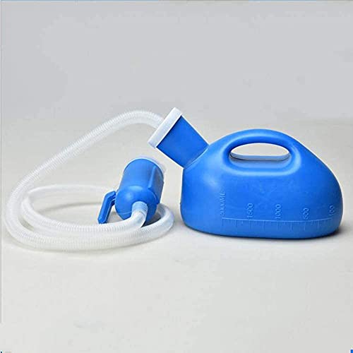 Testyu Unisex Urinals, 2000Ml Urinal For Men And Women Portable Spill Proof Reusable Plastic Large Pee Bottle Thick Portable Potty Container For Car Home Toilet Travel Camping (Blue) #TOP5