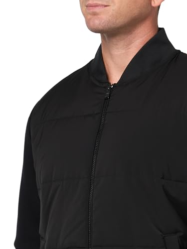 BOSS Men's Jersey Blend Nylon Lightweight Jacket3