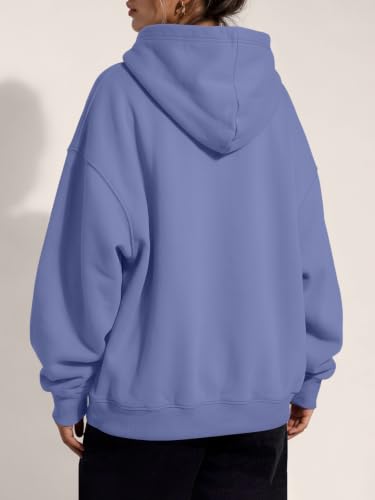Image of Trendy Queen Women Oversized Hoodies Fall Outfits | Gentle Skin Feel, Aesthetic Drop Shoulder, Large Kangaroo Pocket, Seamless Daily Outfit Match