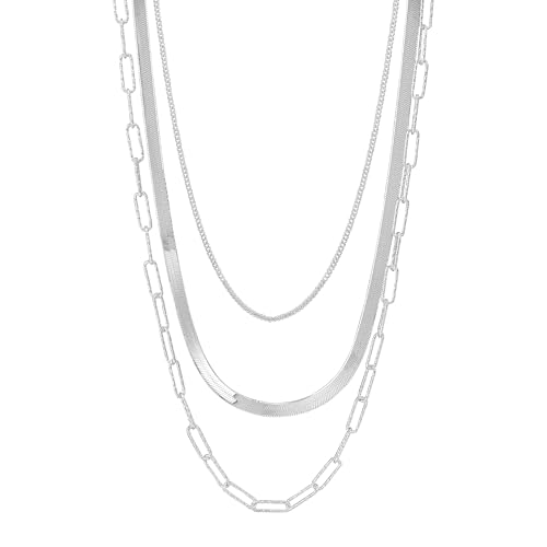 Silpada 'Power of Three' Sterling Silver Chain Necklace, 18
