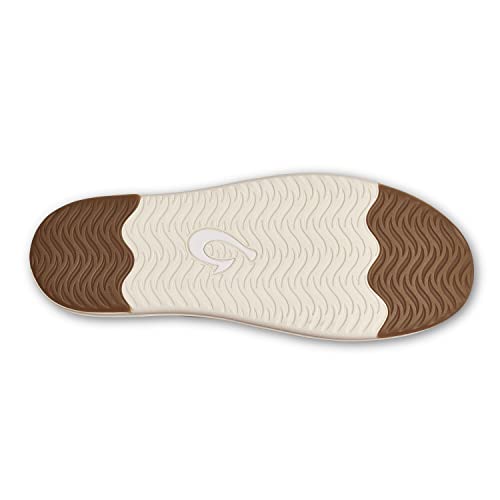 Image of OluKai Kakaha Men's Leather Slip-On Shoes, Premium Leather