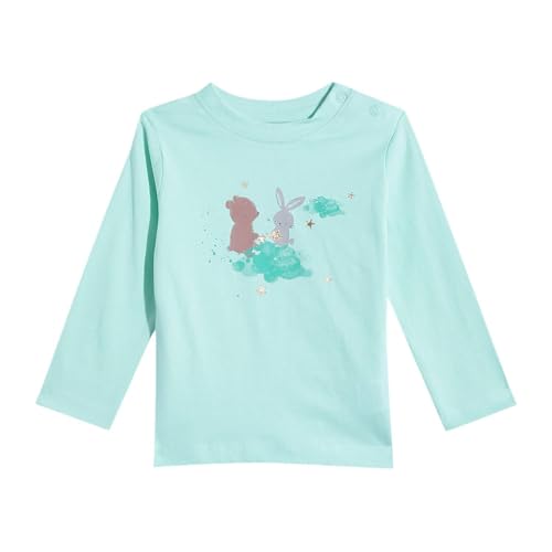 Image of Mothercare Baby Girls T-Shirt Arctic Berry Print Full Sleeve