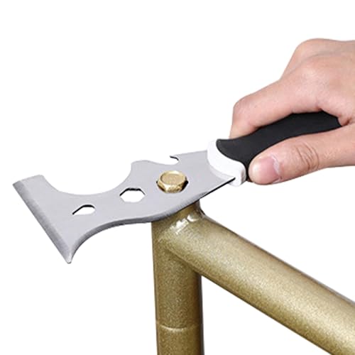 Metal Paint Scraper | 8.66 X 2.95 Inch Stainless Steel Drywall Painting Multipurpose Wallpaper Scraper, Heavy Duty Metal Putty Knife, Heavy Duty Metal Putty Knife