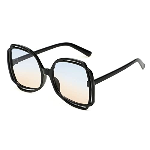 COTIA Square Oversized Sunglasses for Men Women Personalized Fashion Sun Glasses