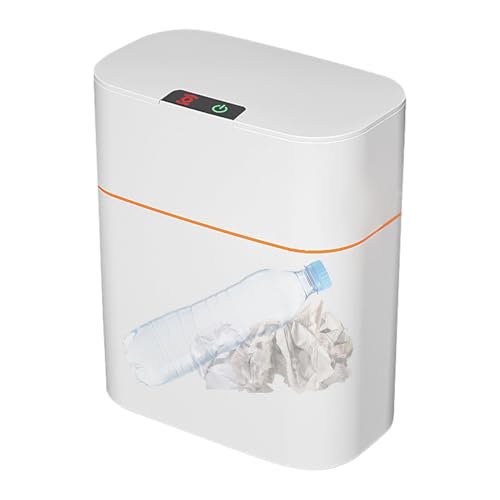 Poubelle de salle de bain à détecteur de mouvement pour un intérieur moderne et propre
