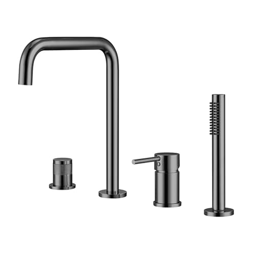 Mélangeur de douche ensemble brossé en or pour rénover votre bain