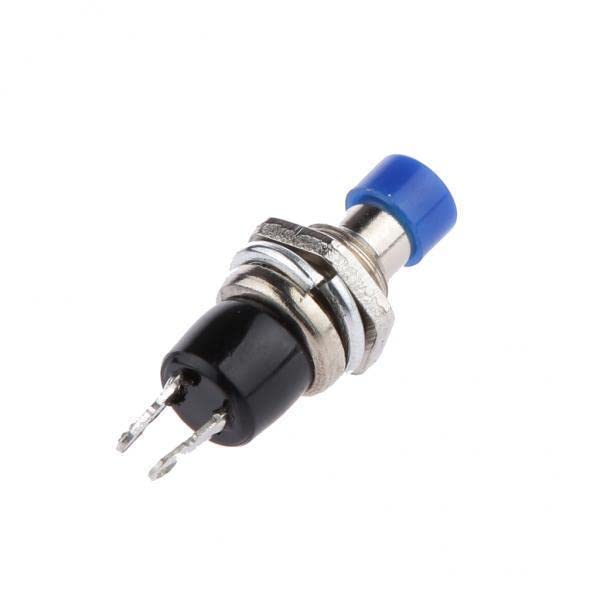 UJEAVETTE 3xMini Momentary Push Button Switches Push on Release off Pack of 10 Blue-image-26