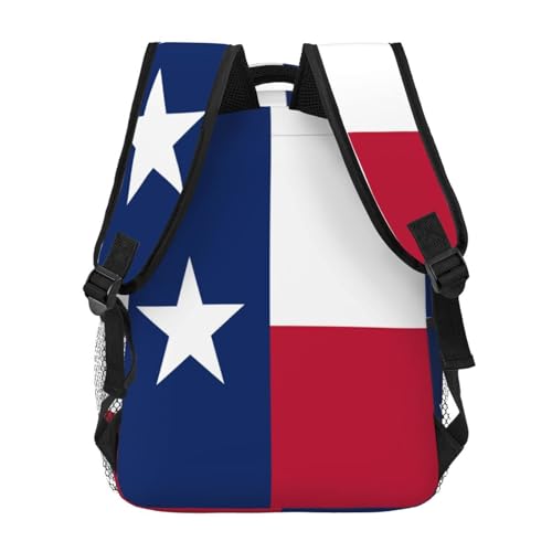 TX Texas State flag Lightweight Backpack Travel Casual Bags for Women or Men 15.7 Inches4