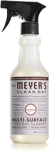 Image of Mrs. MEYER'S CLEAN DAY Multi-Surface Cleaner 3 Pack Variety Pack, Mum, Lemon Verbena, Lavender, 16 Fl Oz Each, 1 CT