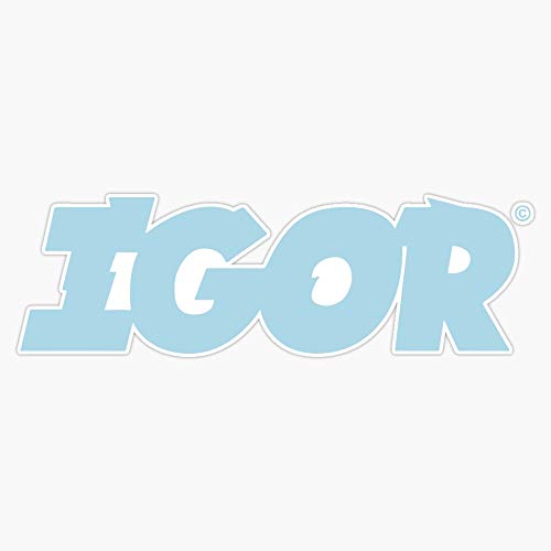 Igor Blue Vinyl Waterproof Sticker Decal Car Laptop Wall Window Bumper Sticker 5