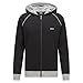 Produktbild BOSS Herren Mix&Match Jacket H Jacke mit Kapuze aus Stretch-Baumwolle mit Paspeln und Logo Schwarz S