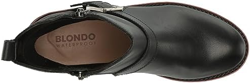 Blondo Women's Kiana Waterproof Fashion Boot, Black Leather, 11 | Image 4