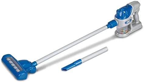 Teorema Giocattoli- Aspirapolvere Senza Fili Giocattolo per Bambini, Colore Blu e Argento, 66902