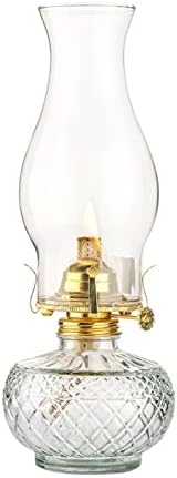 Lampade A Olio In Vetro - 2 Pezzi, 21 Cm, Con Olio Klarol 1L, Portalampada Girevole, Per Matrimoni - Foto 9