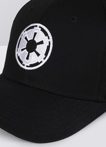 Image of Free Authority Official Star Wars The Empire Embroidered Black Cap for Men & Women | Adjustable Closure