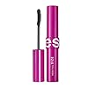 Esika Pro Mega Full-Size Waterproof Mascara for Visibly Longer and Lighter Eyelashes, Color: Black
