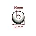 Glintique 2PC 8PC DUST CAP Fit for CFMoto CF 400 500 800 X6 X8 ATV UTV GO KART – 9010-060900 8PC Per Car(2PC), Glintique-001