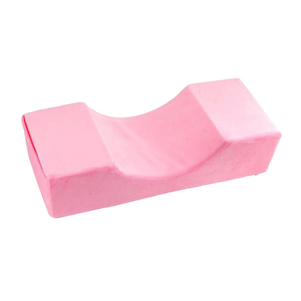 ausuky Salon Eyelash Extension Memory Foam Make Up Grafting Lash Pillow Supplies (Pink)