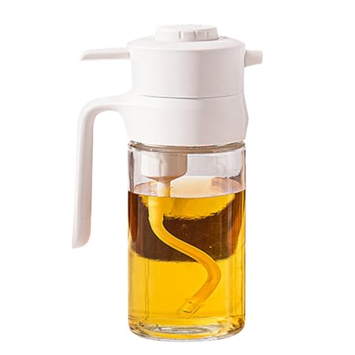 Bouteilles À Huile Pour Cuisine - Kit De Distributeur D'huile D'olive | Bouteilles De Vinaigre Et D'huile | Verseur Transparent Et Prècis - Grande Capacité Remplissable Étanche Pour Condiments, Cui
