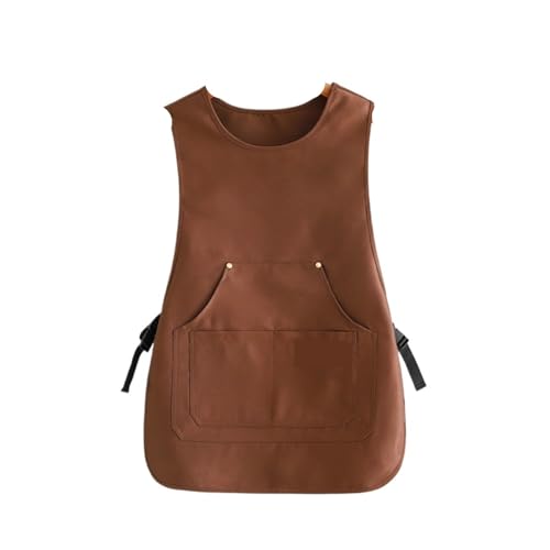 Tablier de cuisine imperméable en toile avec poches tablier de chef ajustable