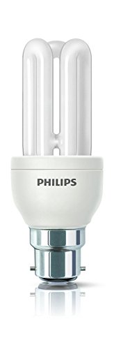 3 X Philips 11w Genie Energy Saving Light Bulb, BC/B22/Bayonet Cap, 10 Year Lifetime