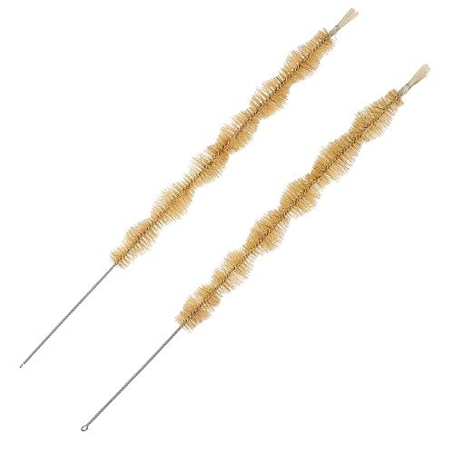 Didiseaon 2pcs Laboratory Cleaning Brush Tube Sweep Brush Water Bottle Cleaning Brush Bottle Washer Brush Brush Bottle Scrubbing Brush Pig Hair Graduated Cylinder