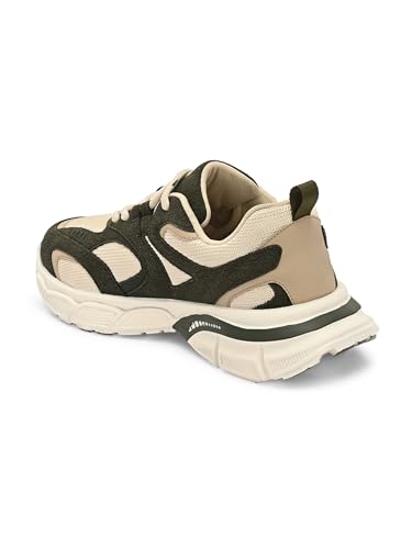 Image of Cruiser Men's Sneakers | Cushioned Insole Comfortable Shoes | Trendy & Stylish Modern Sneakers | Durable TPR Sole Casual Walking Footwear (2679)