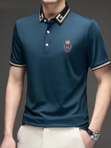 Image of Lymio Polo T Shirt for Men || T Shirt for Man || Collar T-Shirts Style Men (Packs Also Available) (109-112)