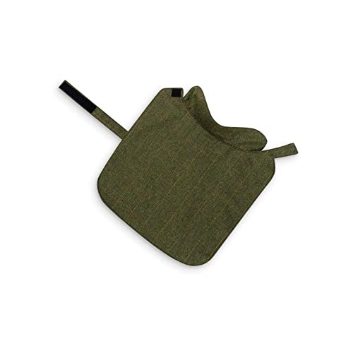 Derby Tweed Alfie Hundemantel - Dunkles Salbeigrün - S