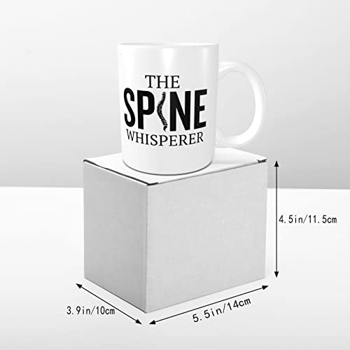 Divertida quiropráctica taza quiropráctica idea de regalo The Spine Whisperer,Whitecups taza de café taza de té - Imagen 6