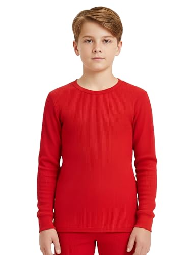 Image of Bodycare Insider Anti-Bacterial Solid Kids Thermal Top & Bottom Unisex Set