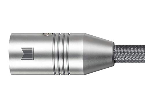 Cable de Audio XLR Macho a XLR Hembra 2 Metros Gris miniatura 5