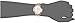 Fossil Women Neely Stainless Steel and Leather Hybrid Smartwatch, Color: Rose Gold-Tone, Beige (Model: FTW5007)