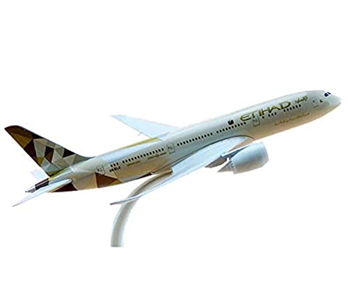 Etihad Airways Boeing 787 Alloy Metal Airplane Model 20cm