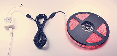 LITAELEK 2 x 2 m RGB LED Strip Extension Cable 4-Pin Connector Band Connection Extension for 5050 3528 2835 Strip, Black - Image 3