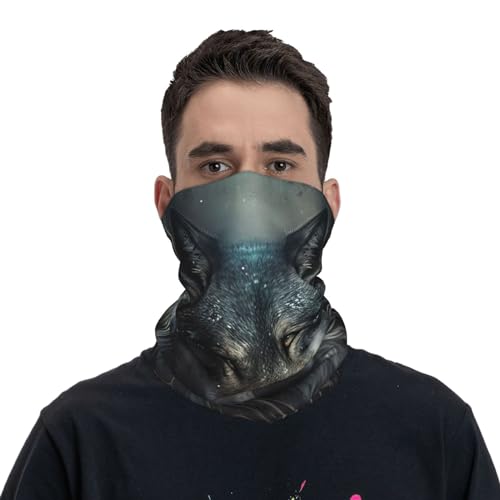 Wolf Dark Gothic Cuello Cool Gaiter Cubierta Facial Bandana Pasamontañas para Mujeres y Hombres Bufanda para Motociclismo Ciclismo Esquí Fiesta miniatura 2