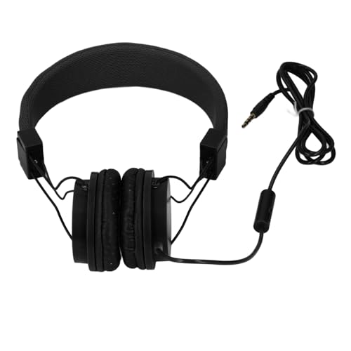 Audífonos con micrófono cable 3.5mm ajustable plegable miniatura 1