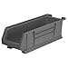Super Size Bin [Set of 4] Color: Gray, Size: 12" H x 18.38" W x 29.25" D