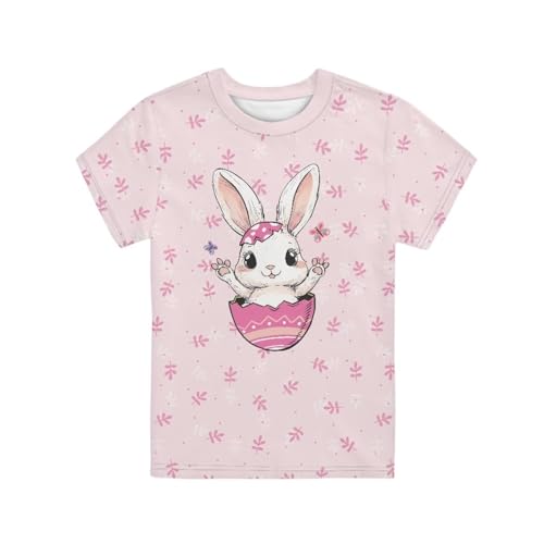 Image of Novelty 3D Graphic T Shirts for Kids Crew Neck Funny Animal Print Short Sleeve Girls Tshirts 3-16 Years