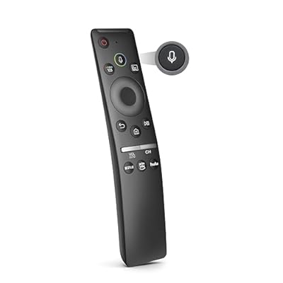Voice Replacement Remote for Samsung Smart TVs, Universal Remote Compatible for All Samsung Curved Frame UHD QLED LED 4K 8K Smart TVs, BN59-01312A Original Replacement with Voice Control