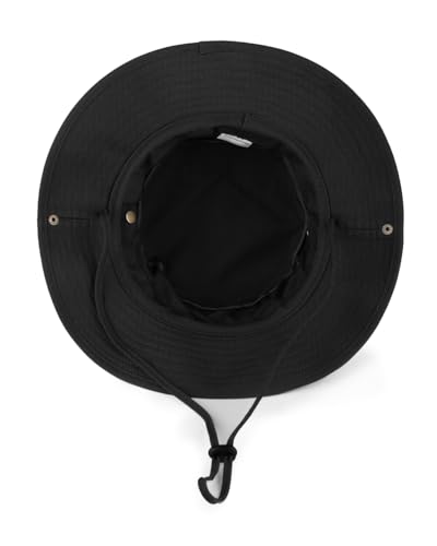 Image of XXL Boonie Sun Hat for Big Heads, Military Tactical Safari Hat with Chin Strap, Outdoor Hat for Fishing, Hiking, Hunting