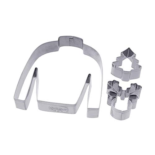 Dr. Oetker 1065 Ausstecher 3-tlg, Edelstahl