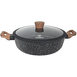 Westinghouse Wok Westinghouse Sartén honda para inducción – 28 cm – Cacerola con tapa – Edición especial