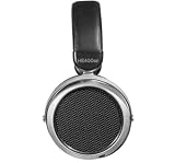 HIFIMAN HE400SE Stealth Magnets wersja nauszne otwarte plecy pełnowymiarowe płaskie magnetyczne przewodowe słuchawki do audiofilów/studia, świetnie brzmiące, stereo, wysoka czułość, wygodne, srebrne