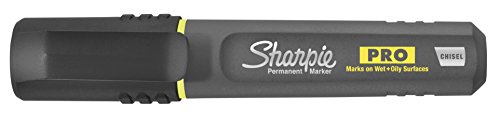 Image of Sharpie Pro Permanent Marker, Medium, Chisel Tip, Black, 4-Count Marker (2018334)