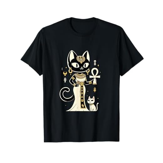 Mythology Bast Egyptian Cat Goddess Bastet T-Shirt
