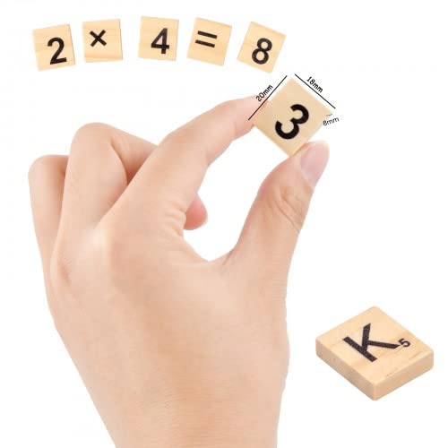 Lot De 400 Lettres De Scrabble Colorées En Bois Pour Travaux Manuel Orthographe Scrapbooking Amz B0bdzvn7fj