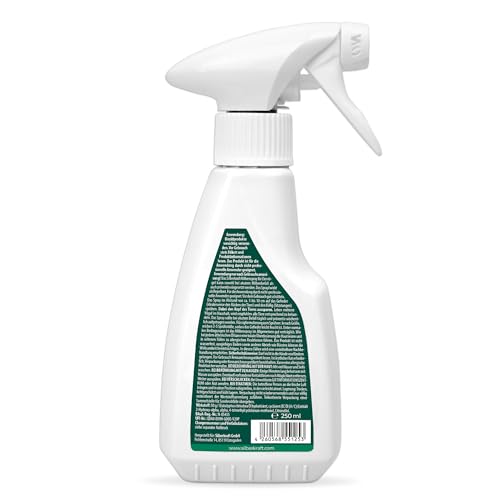 Silberkraft Milbenspray 250 ml, Milbenschutz für Ziervögel, Singvögel & Geflügel, für Wellensittich, Kanarienvogel, Papagei, Beo, Großsittich & Brieftaube, Gegen rote Vogelmilbe und Parasiten