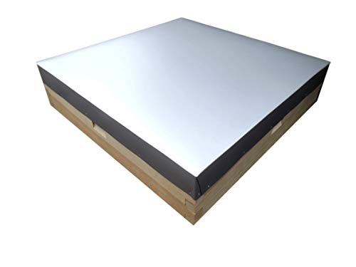 National Beehive Deep Roof - Assembled - 5in High - Made from Pine with Galvanised Top - Very solid construction - Made from Pine